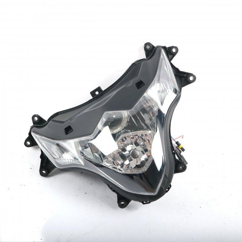 Motorcycles Accessories for  GSX-R1000 Racing Motor Head Lamp 2009 with Angel Eyes Motorcycle Lights